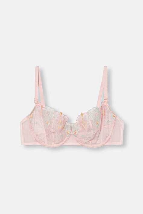 Chantelle biustonosz DAYDREAM kolor różowy transparentny C1ACM5