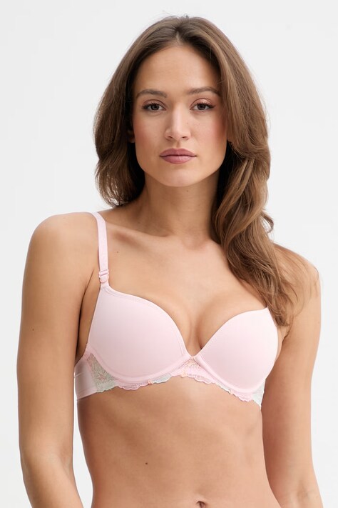 Chantelle biustonosz DAYDREAM kolor różowy gładki C1ACNR