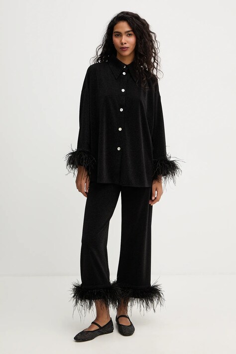 The Sleeper piżama damska kolor czarny HC2302QR