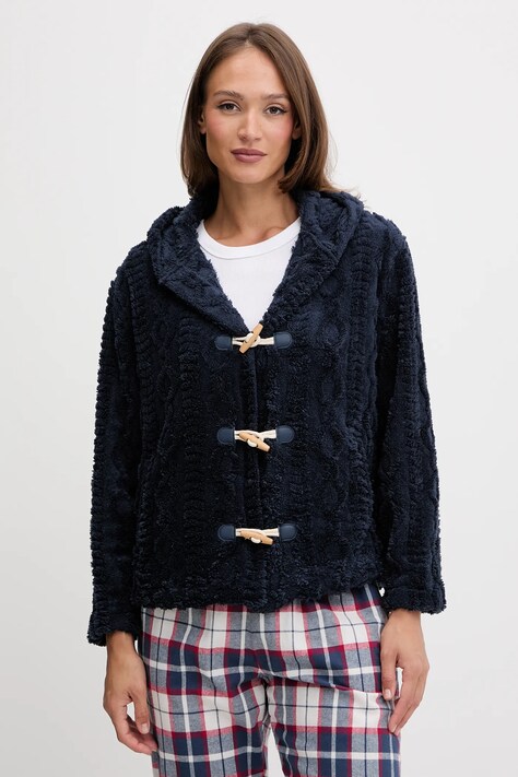 women'secret szlafrok kolor granatowy 3142313