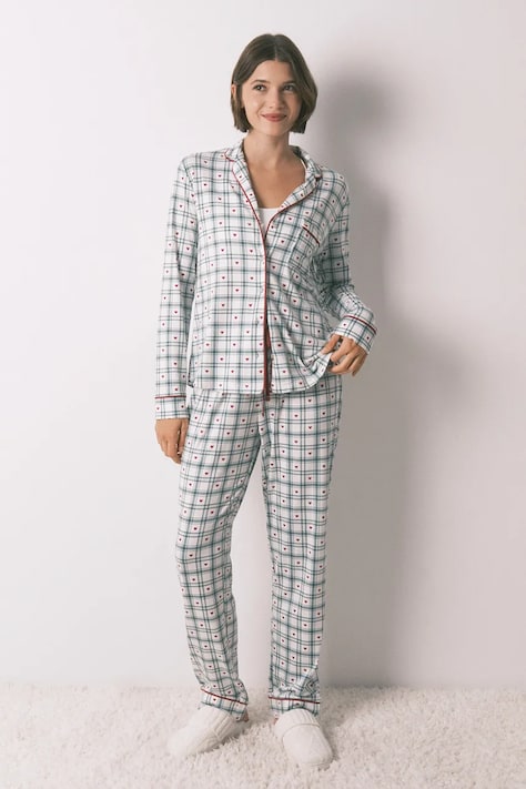 women'secret piżama damska kolor beżowy 3792074