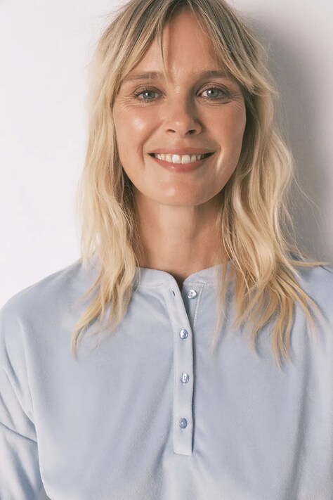 Піжама women'secret — SS26-BID0C4, блакитний — фото 4