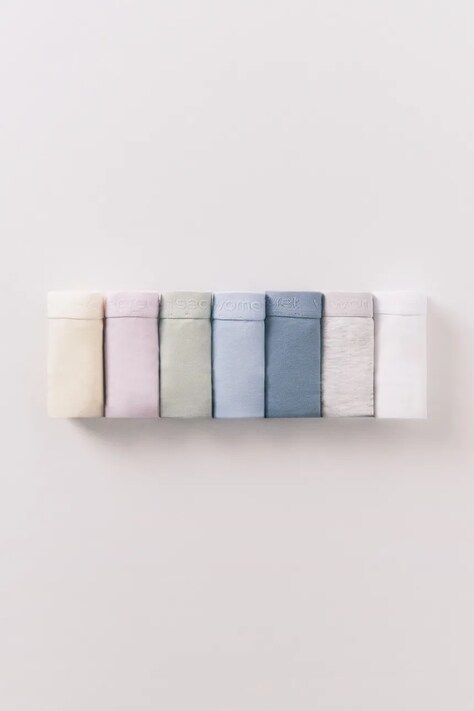 women'secret figi 7-pack kolor biały 4932685