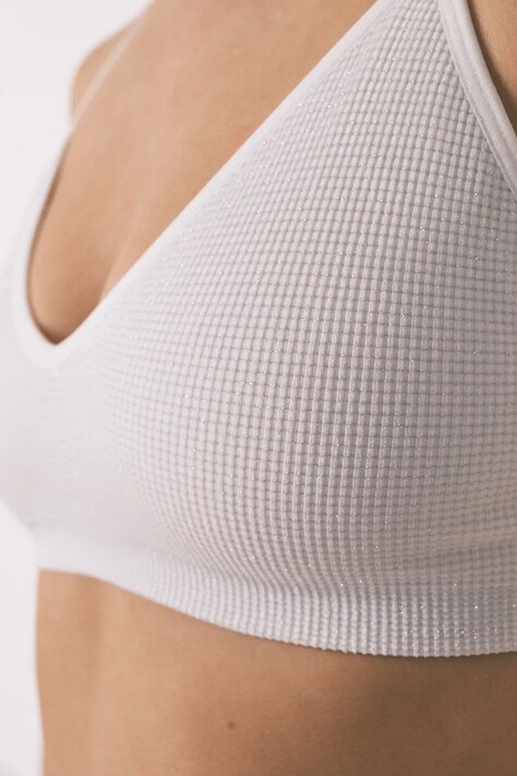 women'secret biustonosz kolor beżowy gładki 5102015