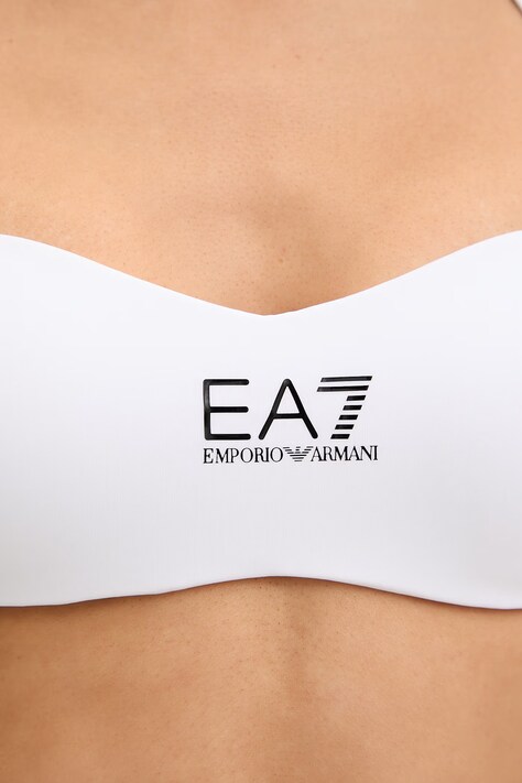 Роздільний купальник EA7 Emporio Armani — SS26-BID0GN, білий — фото 4