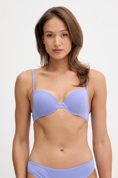 EA7 Emporio Armani costum de baie din două piese pentru femei violet AF20663.7W000320