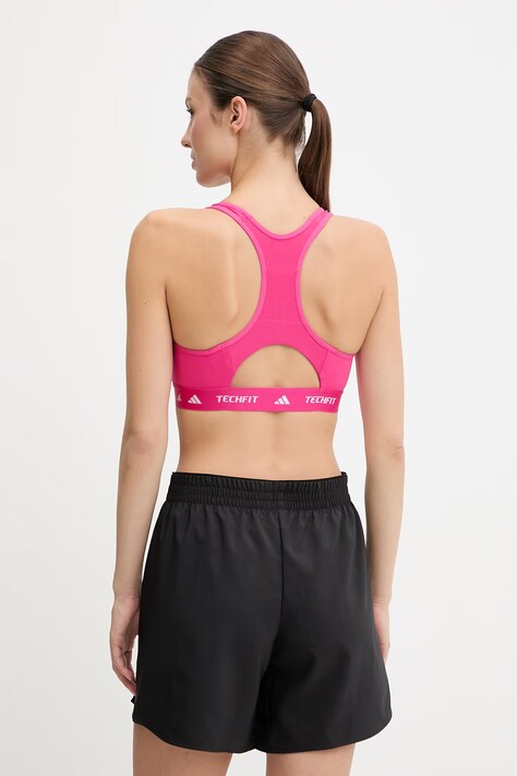 adidas Performance biustonosz sportowy kolor różowy KF3268
