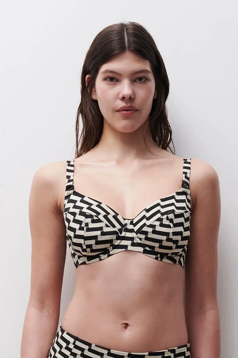 Chantelle biustonosz kąpielowy damski Femilet czarny FS73M0