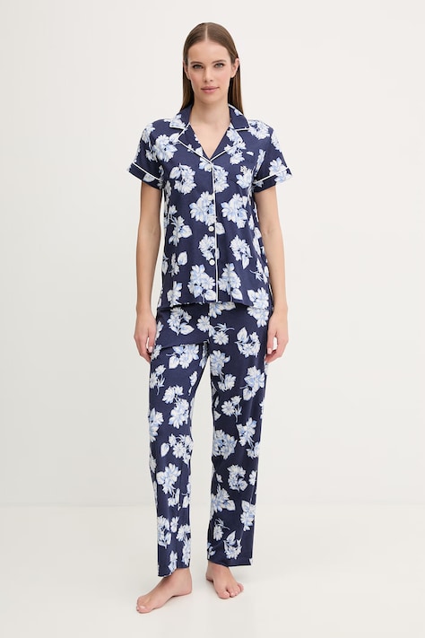 Lauren Ralph Lauren piżama damska kolor granatowy ILN72491