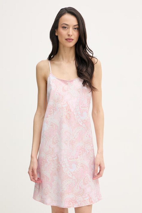 Lauren Ralph Lauren koszula piżamowa damska różowa ILN22514