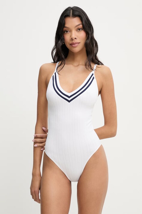 Lauren Ralph Lauren body damskie białe 4L0190