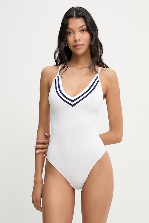 Lauren Ralph Lauren body damskie białe 4L0190