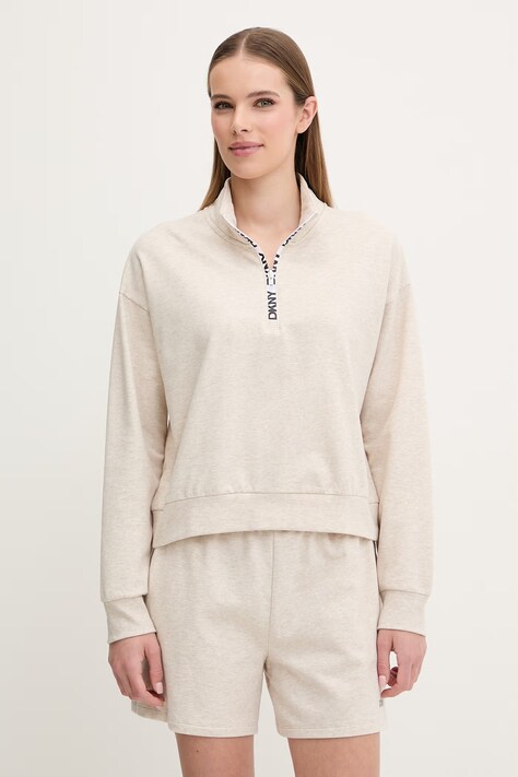 Dkny komplet lounge damskie kolor beżowy YI50094