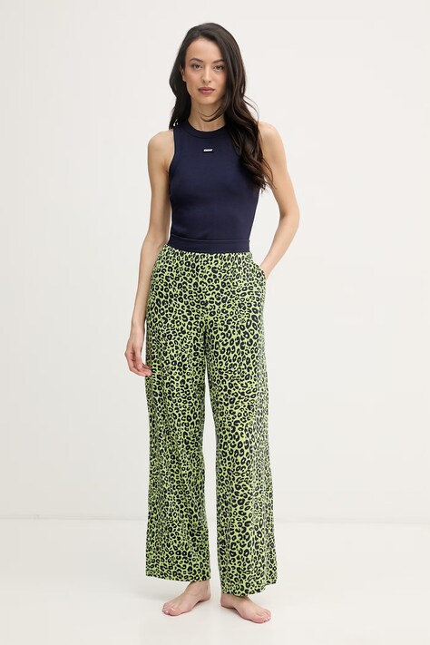 DKNY piżama dwuczęściowa damska z wiskozą granatowa YI90112