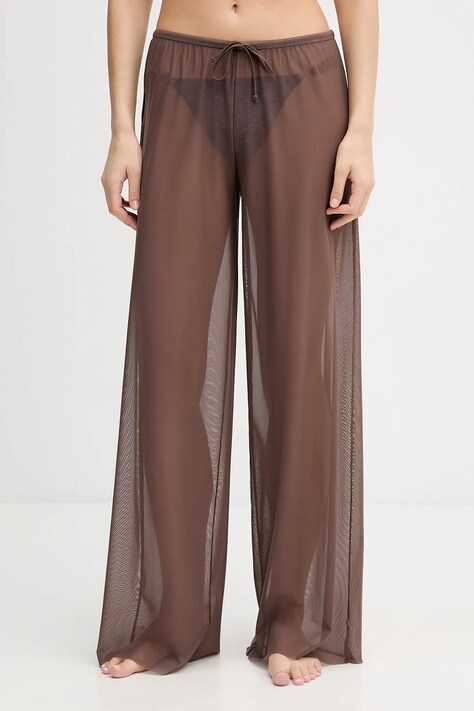Bond Eye spodnie plażowe kolor brązowy BOUND691