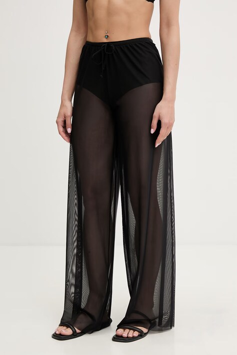 Bond Eye pantaloni de plajă culoarea negru, BOUND691