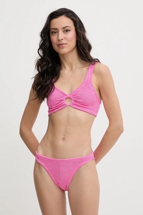 PARAMIDONNA dwuczęściowy strój kąpielowy kolor różowy miękka miseczka SS24IC