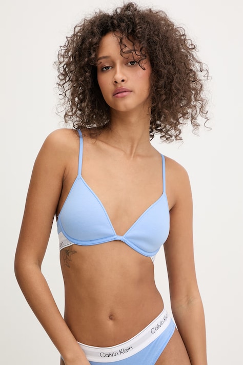 Calvin Klein Underwear Plunge grudnjak plavi LV00QF8665
