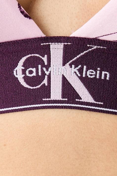 Calvin Klein Underwear Grudnjak s trokutastim košaricama rozi LV00QF8703