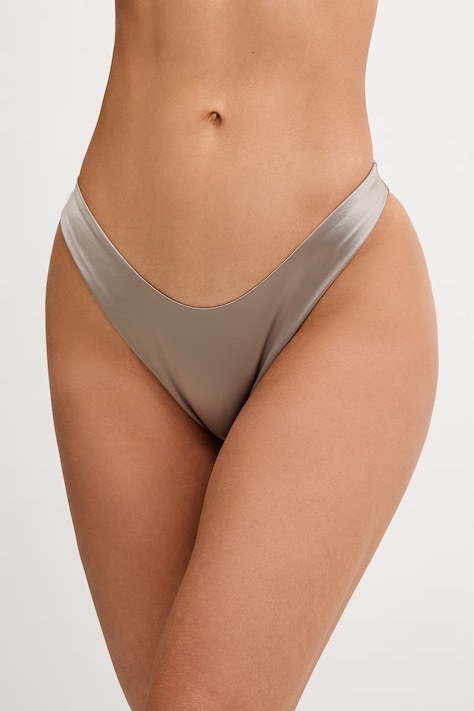 Calvin Klein brazílske plavkové nohavičky dámske béžové LV00Q61116