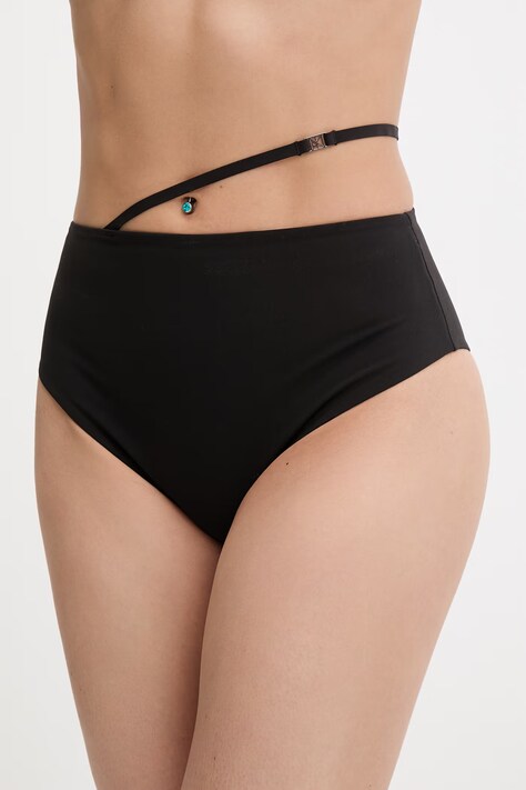 Calvin Klein plavkové kalhotky dámské černé LV00Q61125