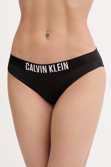 Calvin Klein grudnjak za kupanje za žene crni LV00Q61221