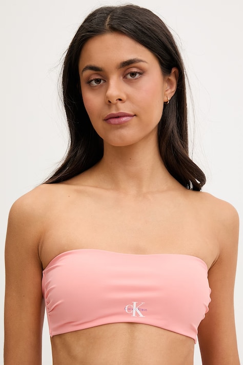 Calvin Klein μπικίνι τοπ γυναικείο ροζ LV00Q61101