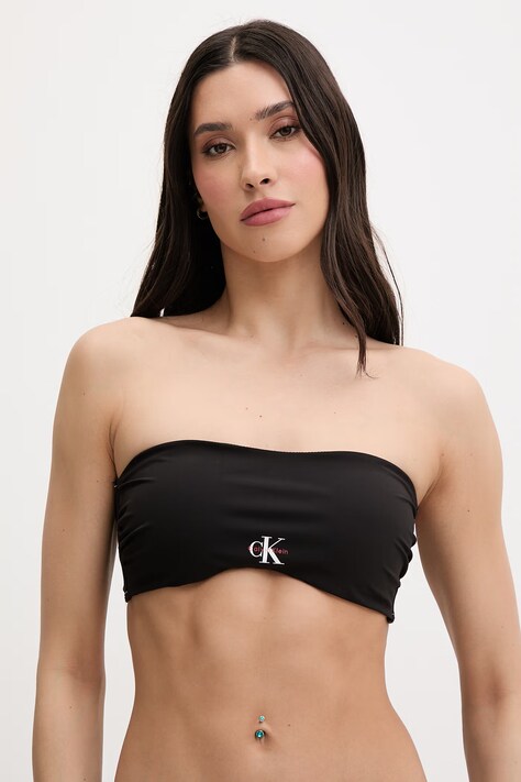 Calvin Klein Горнище на бански дамско черно LV00Q61101