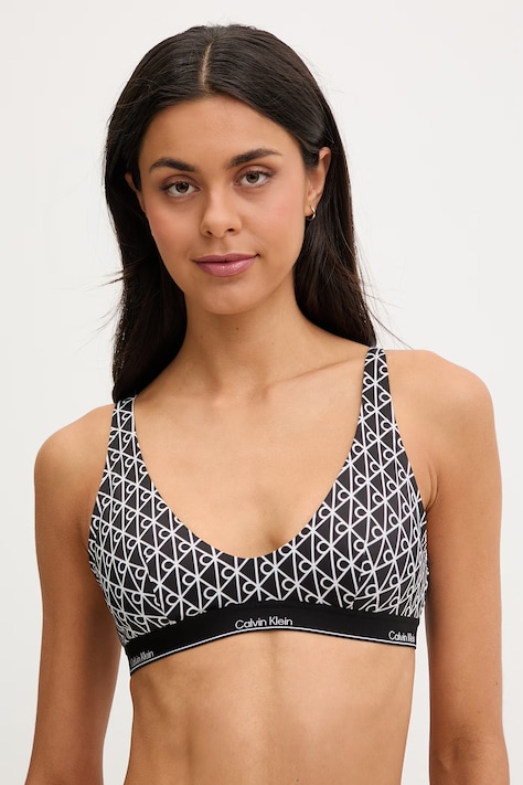 Calvin Klein plavková podprsenka dámska čierna LV00Q61207