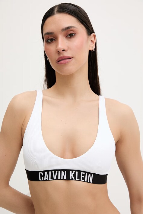 Calvin Klein горнище на бански дамско бяло LV00Q61211