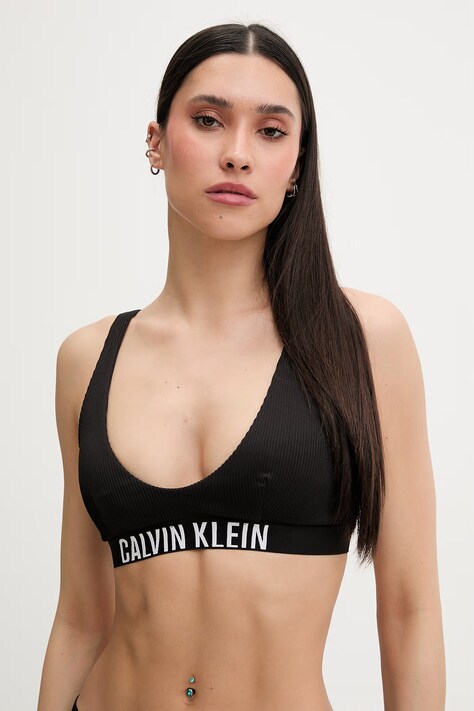 Calvin Klein kopalni nedrček ženski črn LV00Q61211