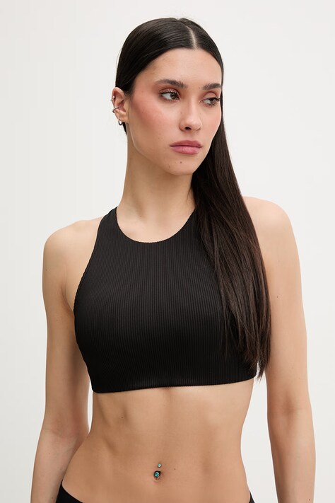 Calvin Klein горнище на бански дамско черно LV00Q61212