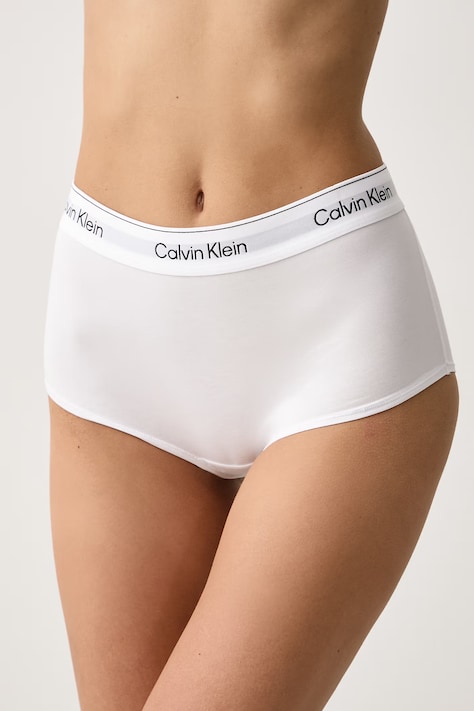 Calvin Klein Underwear Chiloți full brief pentru femei cu modal albi LV00QF8527
