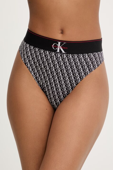Calvin Klein Underwear nohavičky dámske čierne LV00QF8705