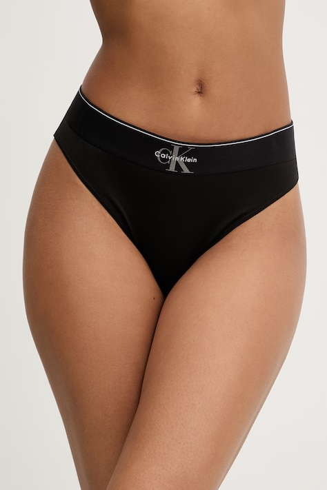 Calvin Klein Underwear chiloți pentru femei negri LV00QF8705