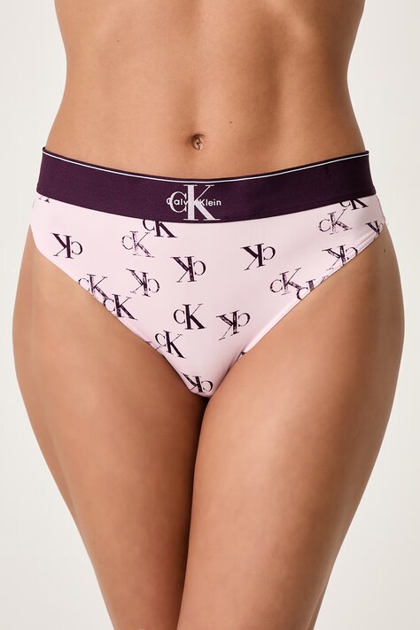 Calvin Klein Underwear Chiloți g-string pentru femei roz LV00QF8813