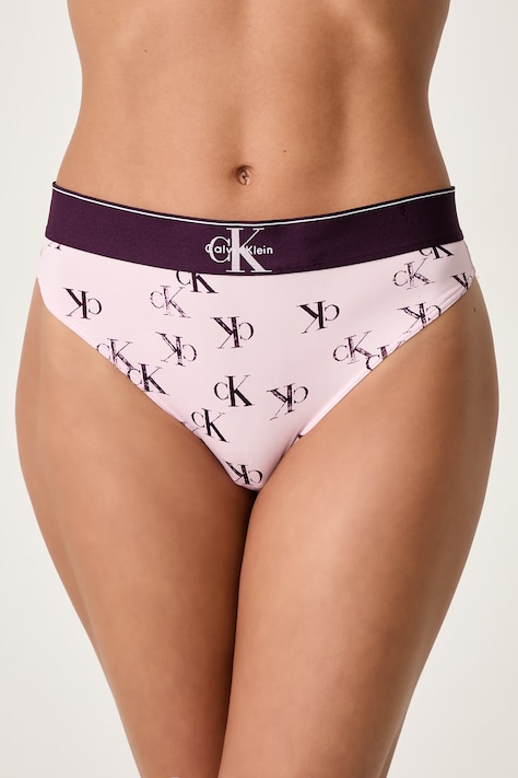 Calvin Klein Underwear Chiloți g-string pentru femei roz LV00QF8813