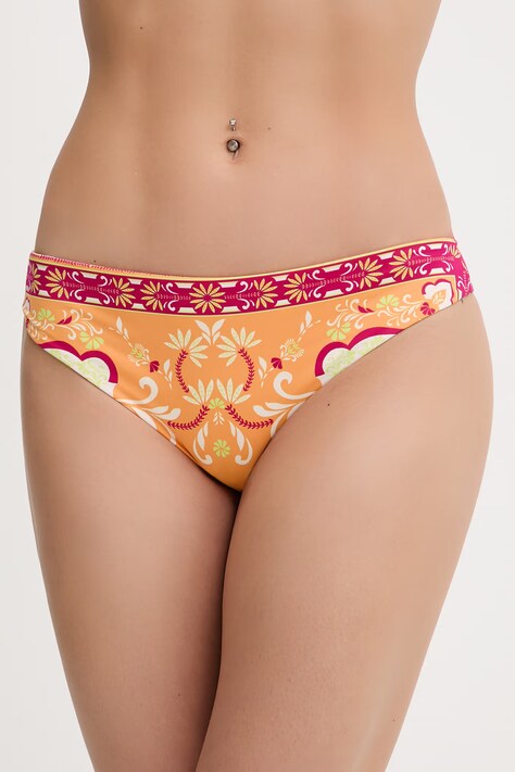 Twinset figi kąpielowe kolor pomarańczowy 261LBMQ77