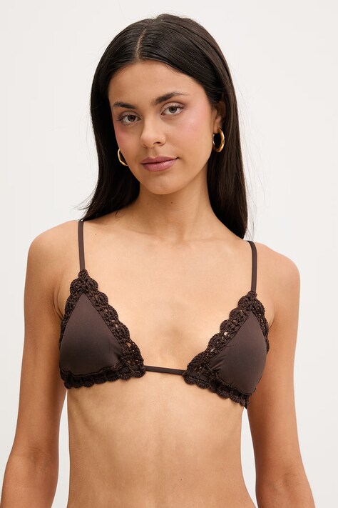 Twinset biustonosz kąpielowy damski brązowy 261LMME22