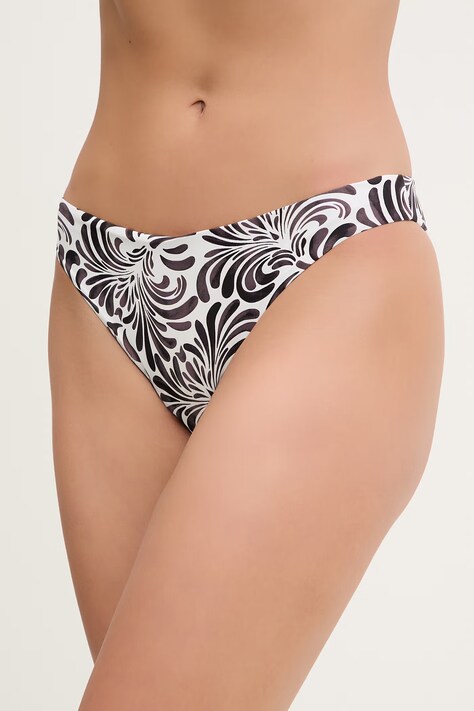 Twinset figi kąpielowe kolor brązowy 261LMMG66