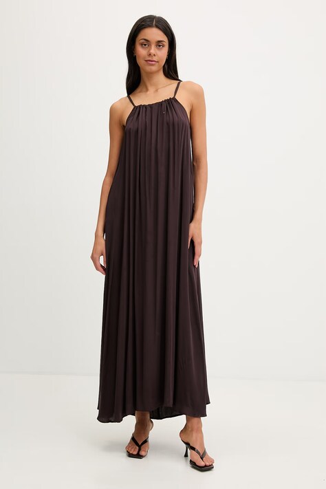 Emporio Armani Underwear sukienka plażowa damska brązowa EW003416 AF20249