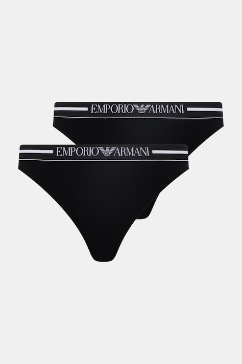 Emporio Armani Underwear figi 2-pack kolor czarny EW000406 AF19023
