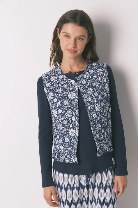 women'secret szlafrok kolor granatowy 3143755