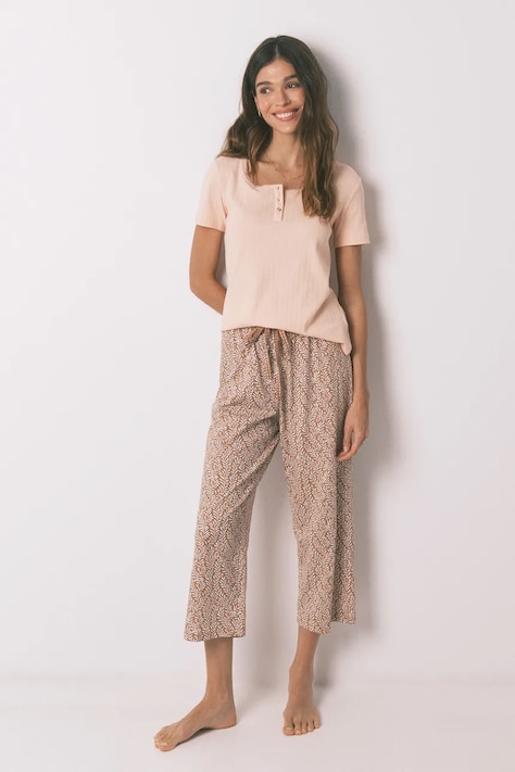 women'secret piżama damska kolor pomarańczowy 3593001