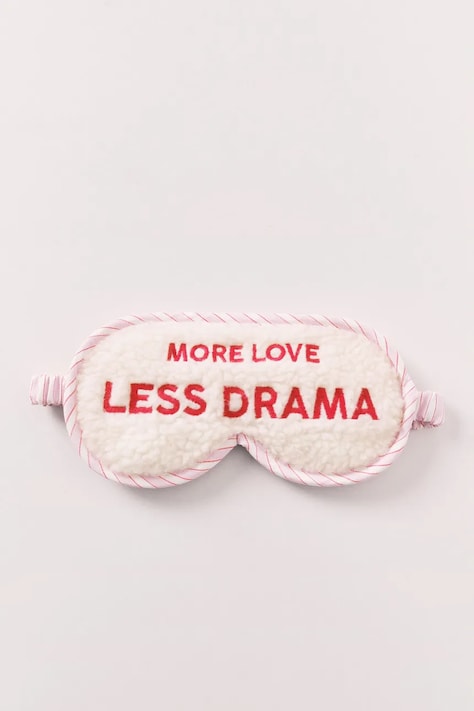 women'secret banda ochi de dormit culoarea roșu, 1373573