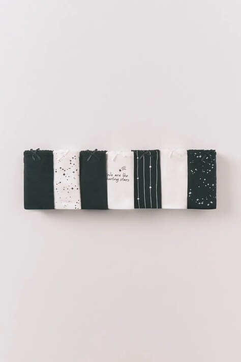 women'secret figi 7-pack kolor czarny 4933602