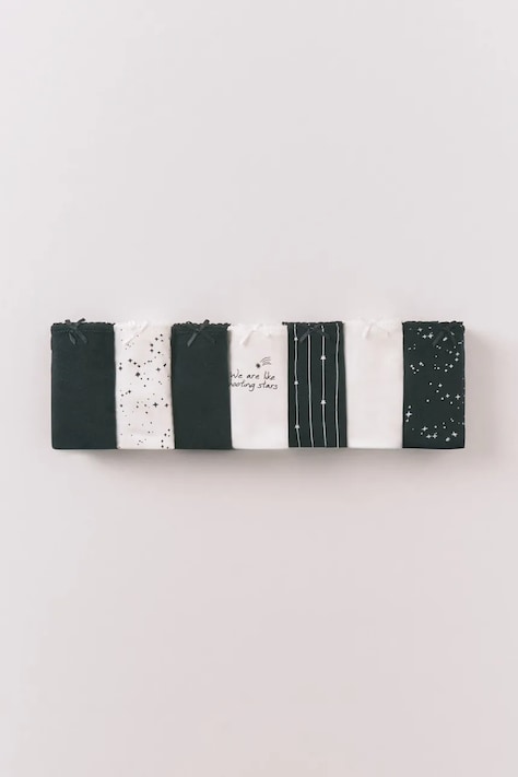 women'secret figi 7-pack kolor czarny 4933602