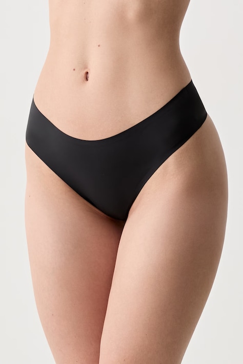 GOD SAVE QUEENS Stringi damskie ULTIMATE THONG czarne GSQ-142-124