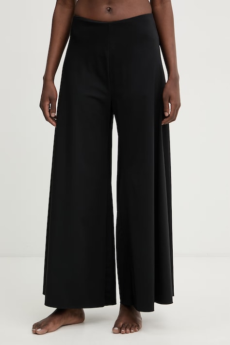 Guess spodnie plażowe damskie GAIA czarne E6GB06 KG272