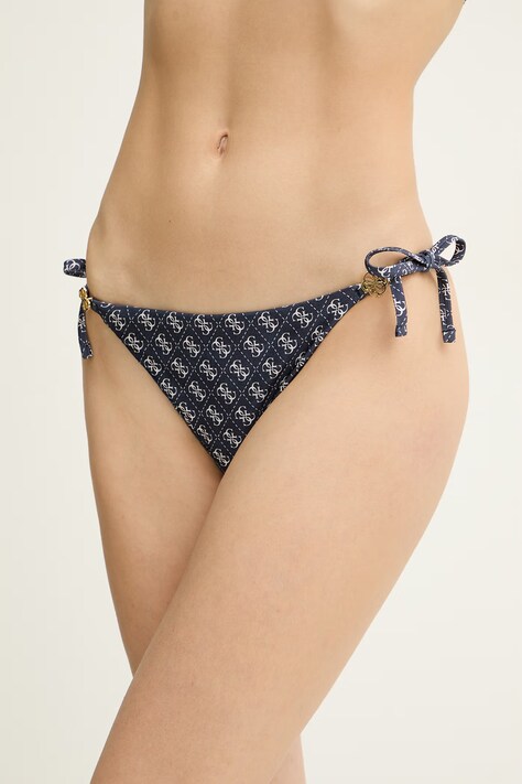 Guess brazyliany kąpielowe kolor granatowy E6GO29 KCBJ0